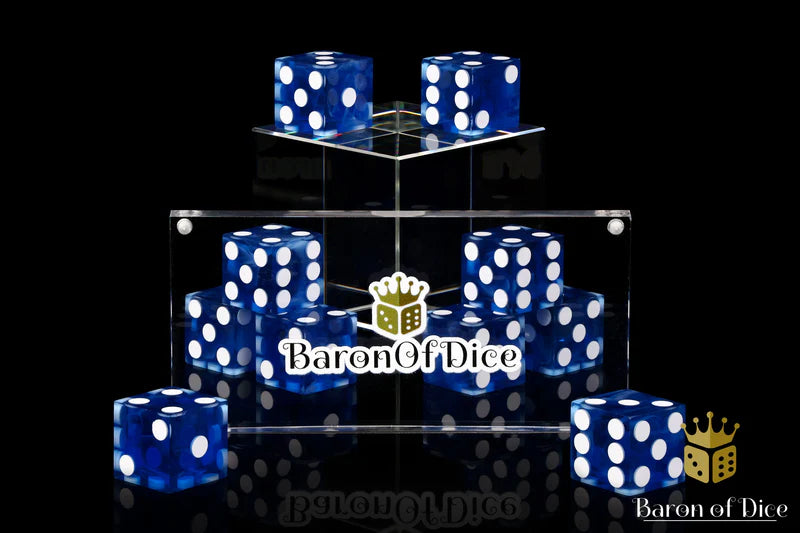 Precision Dice - Blue x10 | Gopher Games