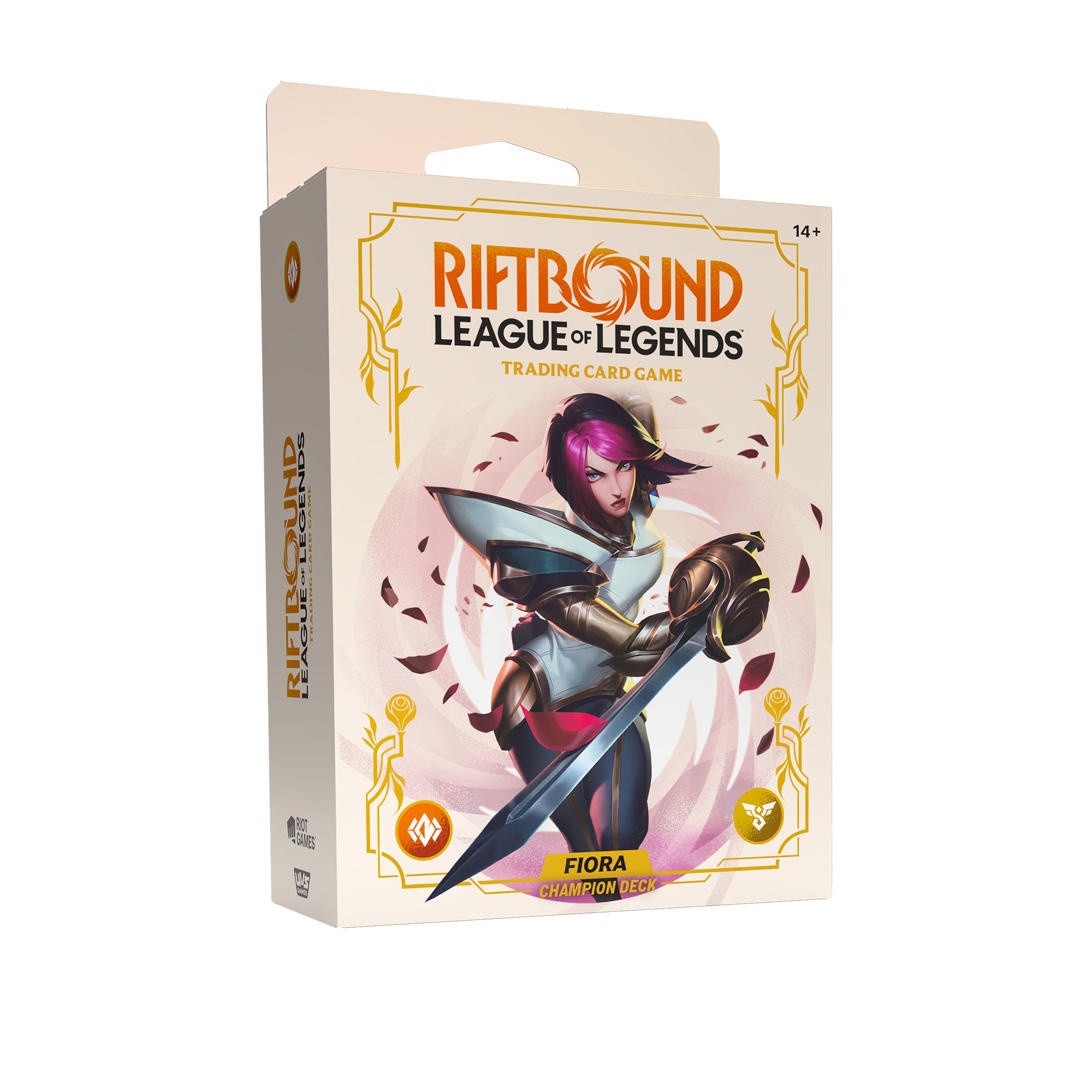 (Preorder 13 Feb) Riftbound - League of Legends TCG: SpiritForged Champion Deck Fiora | Gopher Games