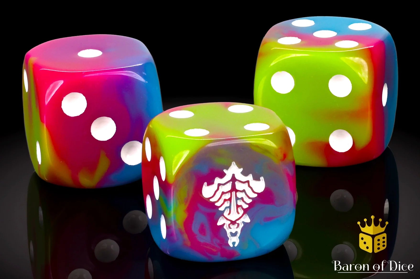 Hyperfleet Dice (25 dice, Square Corner) | Gopher Games