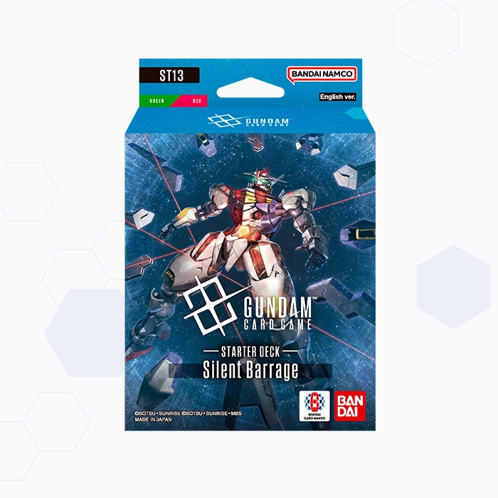 (Pre Order Release Date 9/25) GUNDAM CARD GAME: STARTER DECK: SILENT BARRAGE [ST13] | Gopher Games