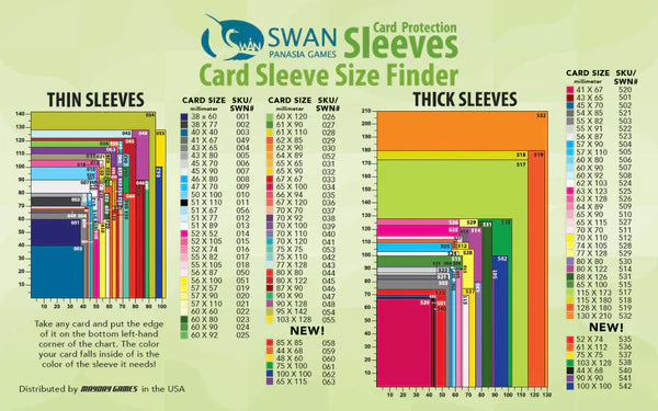 Swan Sleeves Ultimate Playmat (Sleeve Finder) | Gopher Games