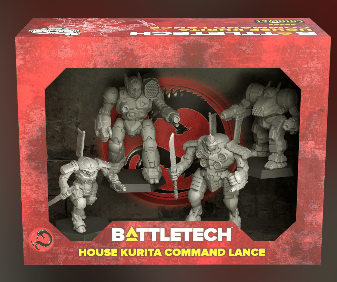 BATTLETECH: HOUSE KURITA COMMAND LANCE | Gopher Games