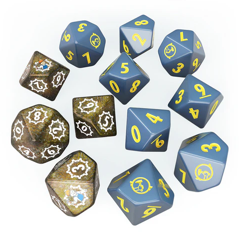 Fallout: Factions - Dice Sets: Wasteland Survivors | Gopher Games