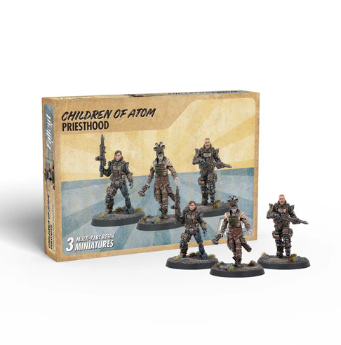 Fallout: Miniatures - Children of Atom: Priesthood | Gopher Games