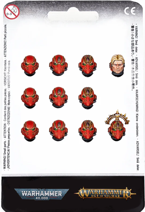Blood Angels MKVI Heads | Gopher Games