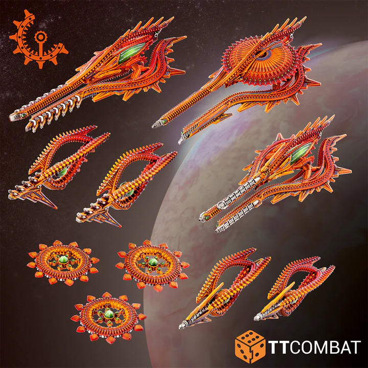 (preorder) Shaltari Core Ships | Gopher Games