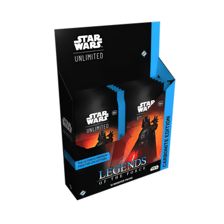 Star Wars: Unlimited – Legends of the Force: Carbonite Booster Box | Gopher Games