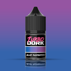 bottle of blue to purplish pink turboshift paint (Blue Raspberry) | Gopher Games