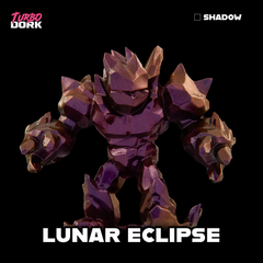 model painted with reddish purple to reddish orange turboshift paint (Lunar Eclipse) | Gopher Games