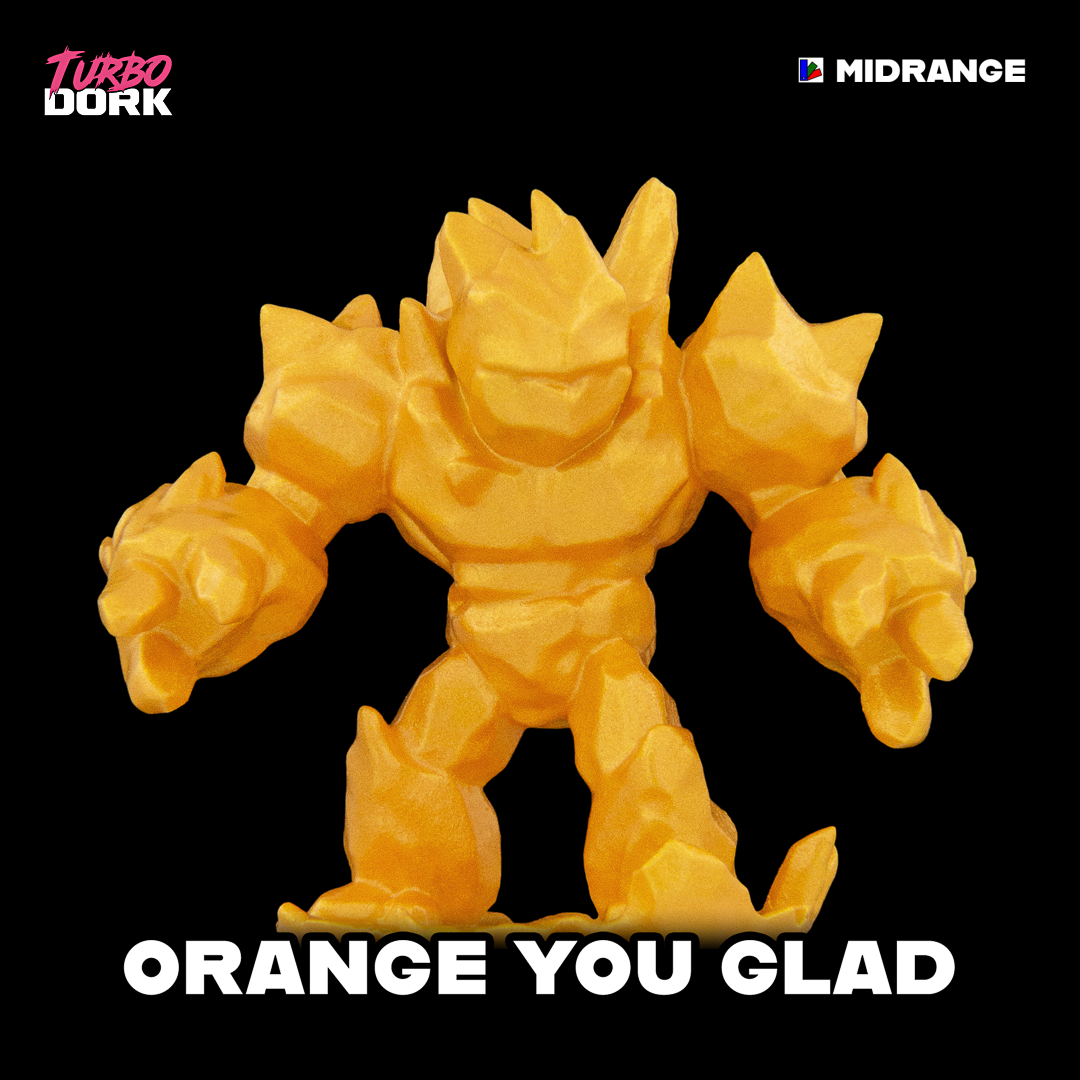 bottle of orange metallic paint (Orange You Glad) | Gopher Games
