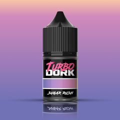 bottle of violet through purplish pink to orange yellow  turboshift paint (Sugar Rush) | Gopher Games