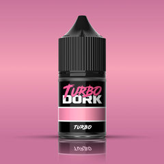 bottle of purplish pink metallic paint (Turbo) | Gopher Games