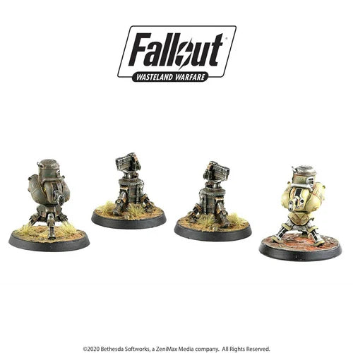 Fallout: Wasteland Warfare - Terrain Expansion: Turrets | Gopher Games