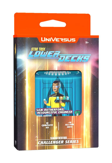 (preorder) STAR TREK: LOWER DECKS: CHALLENGER SERIES RUTHERFORD DECK | Gopher Games