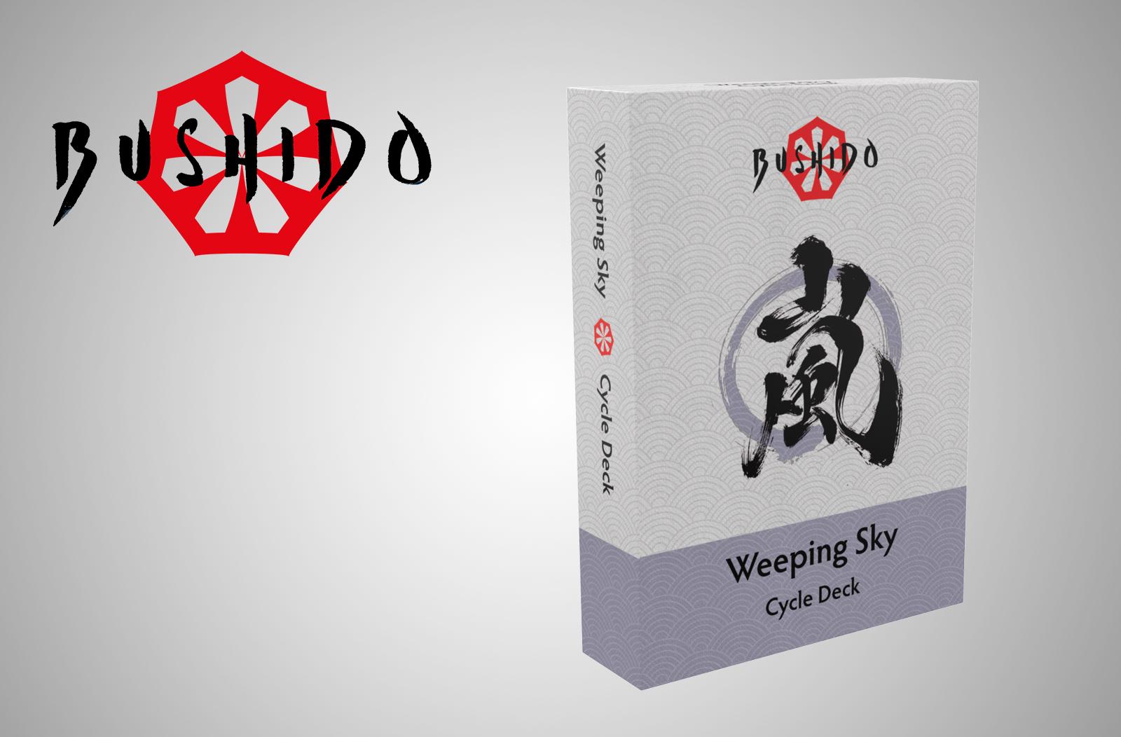 Bushido Card Deck: Weeping Sky Cycle Deck | Gopher Games