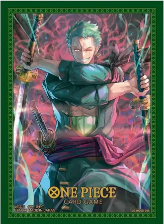 One Piece Sleeve Roronoa Zoro (Preorder Releases 8/22) | Gopher Games