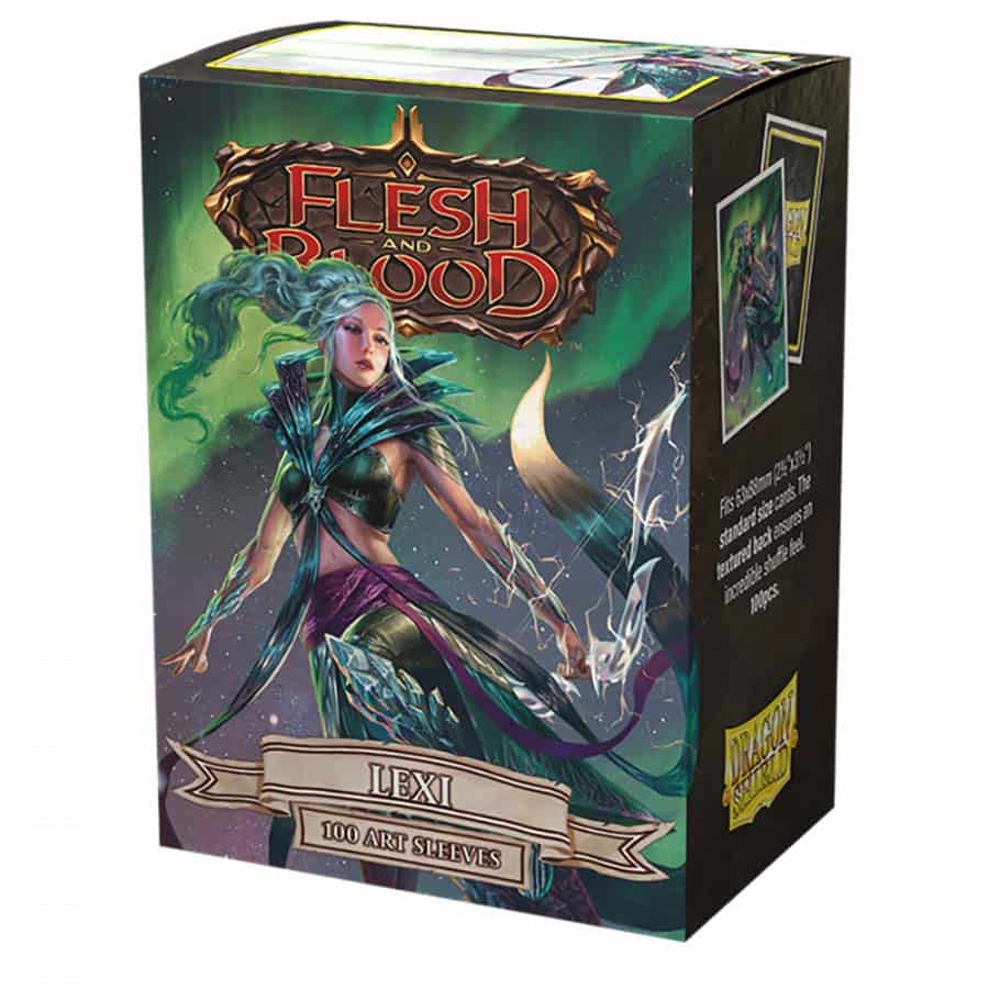 DRAGON SHIELD: MATTE ART: FLESH AND BLOOD: LEXI (BOX OF 100) | Gopher Games