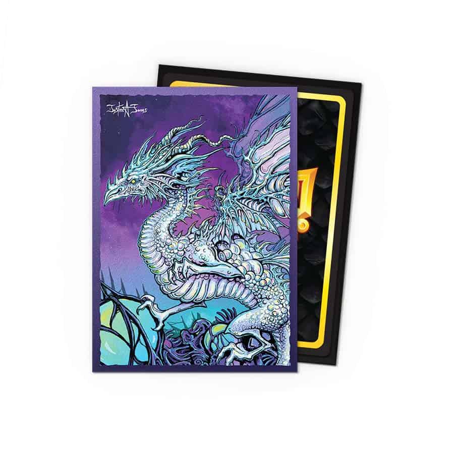 (Preorder Release Date 11/6/26) DRAGON SHIELD: MATTE DUAL ART: SIGNATURE SERIES: THE JUSTHERA (100CT) | Gopher Games