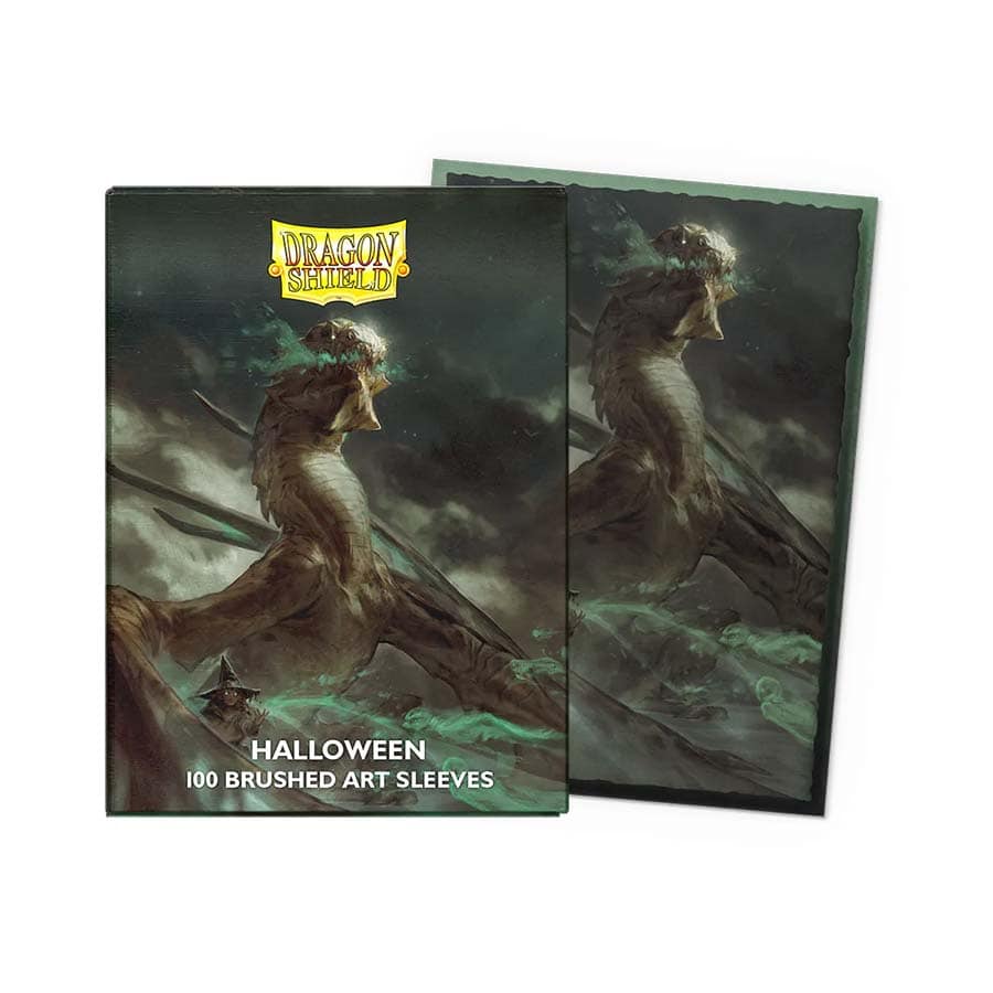 DRAGON SHIELD: BRUSHED ART SLEEVE: HALLOWEEN 2026 (100CT) | Gopher Games