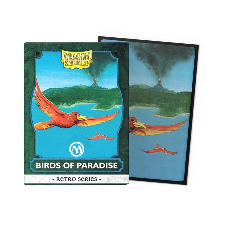 (Preorder Release Date 11/20/26) DRAGON SHIELD: BRUSHED ART: MAGIC THE GATHERING: BIRDS OF PARADISE (100CT) | Gopher Games