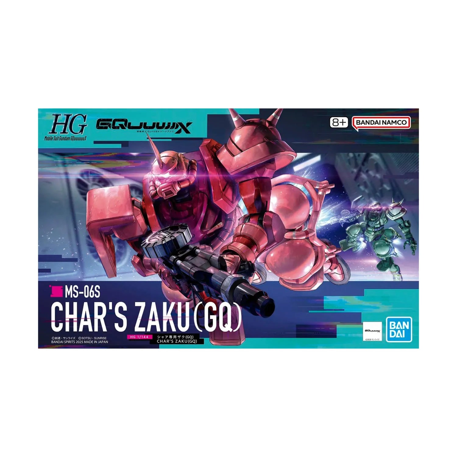 HG 1/144 CHAR'S ZAKU(GQ) | Gopher Games