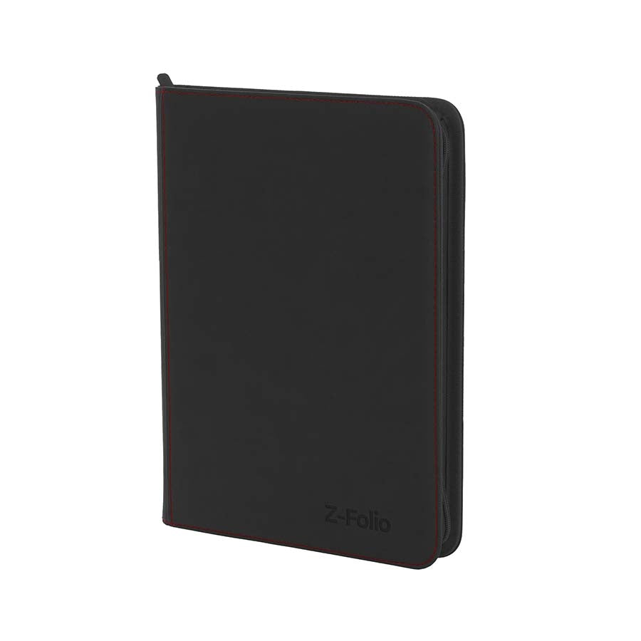 BCW SUPPLIES: Z-FOLIO - 9-POCKET BLACK | Gopher Games