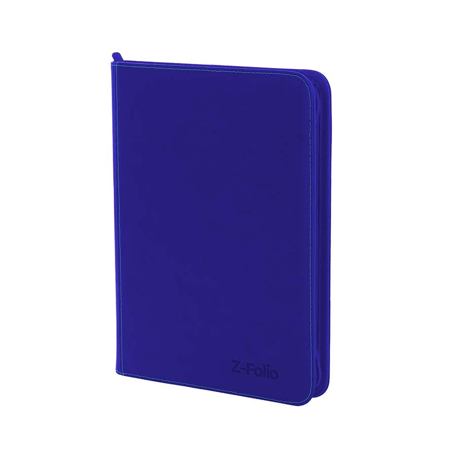 BCW SUPPLIES: Z-FOLIO - 9-POCKET BLUE | Gopher Games