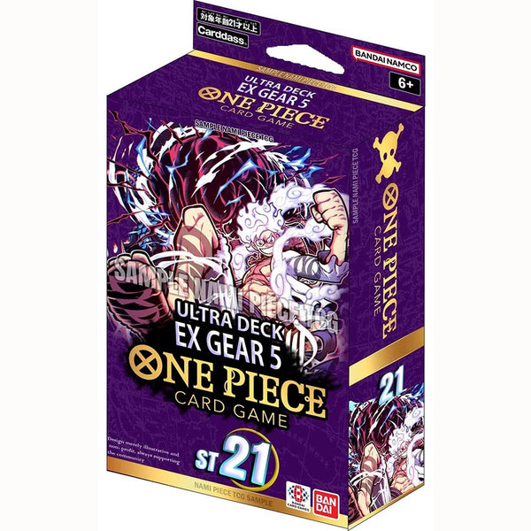 ONE PIECE TCG: GEAR5 STARTER DECK EX (ST-21) – Gopher Games