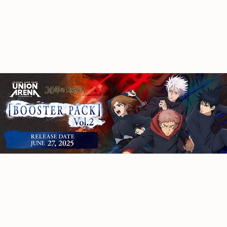 UNION ARENA CARD GAME: BOOSTER PACK: JUJUTSU KAISEN VOLUME 2 (UEX02BT) | Gopher Games