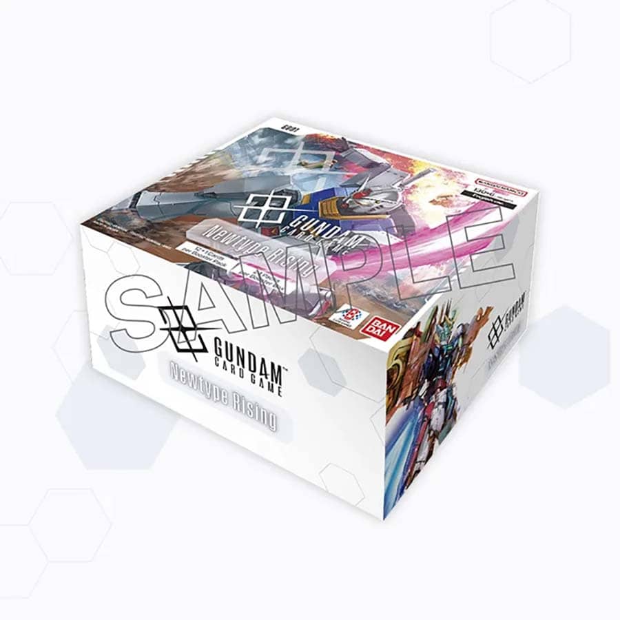 GUNDAM CARD GAME: BOOSTER BOX NEWTYPE RISING [GD01] | Gopher Games