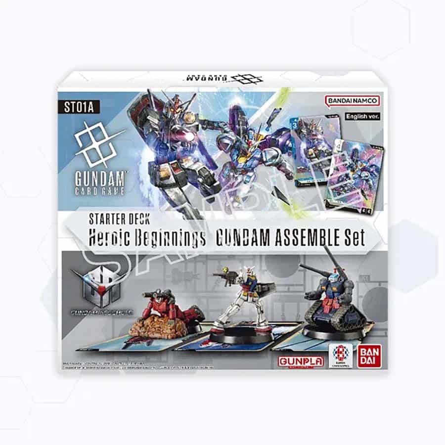 GUNDAM CARD GAME: GUNDAM ASSEMBLE STARTER SET [ST01A] [Limit 1 per person] | Gopher Games