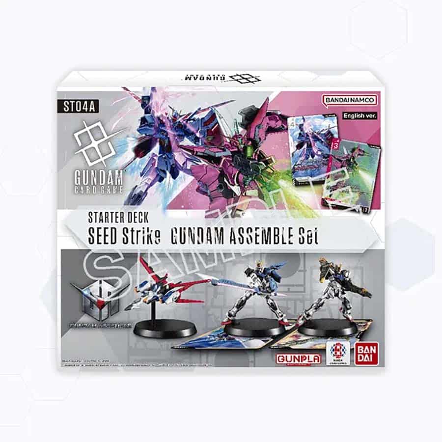 GUNDAM CARD GAME: GUNDAM ASSEMBLE STARTER SET [ST04A] [Limit 1 per person] | Gopher Games