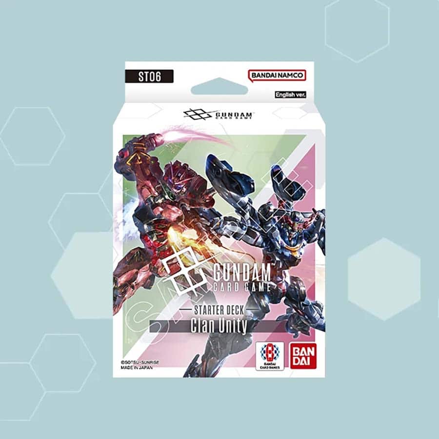 (Preorder 10/24) GUNDAM CARD GAME: STARTER DECK: CLAN UNITY [ST06] | Gopher Games