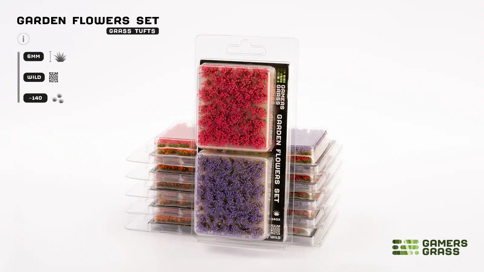 Gamers Grass Garden Flowers Set | Gopher Games