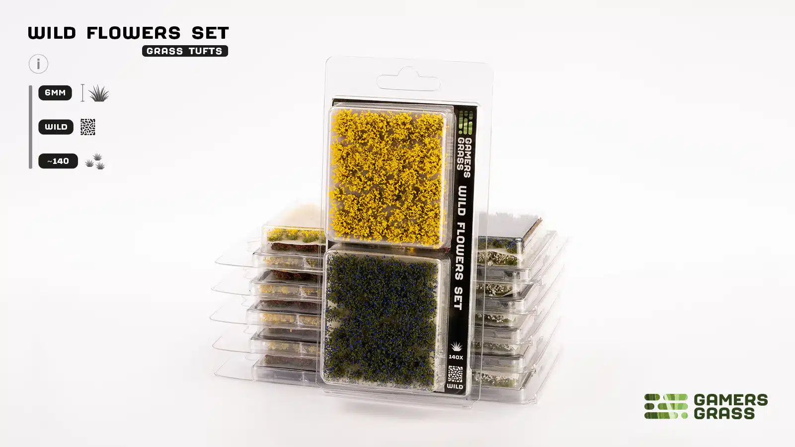 Gamers Grass Wild Flowers Set | Gopher Games