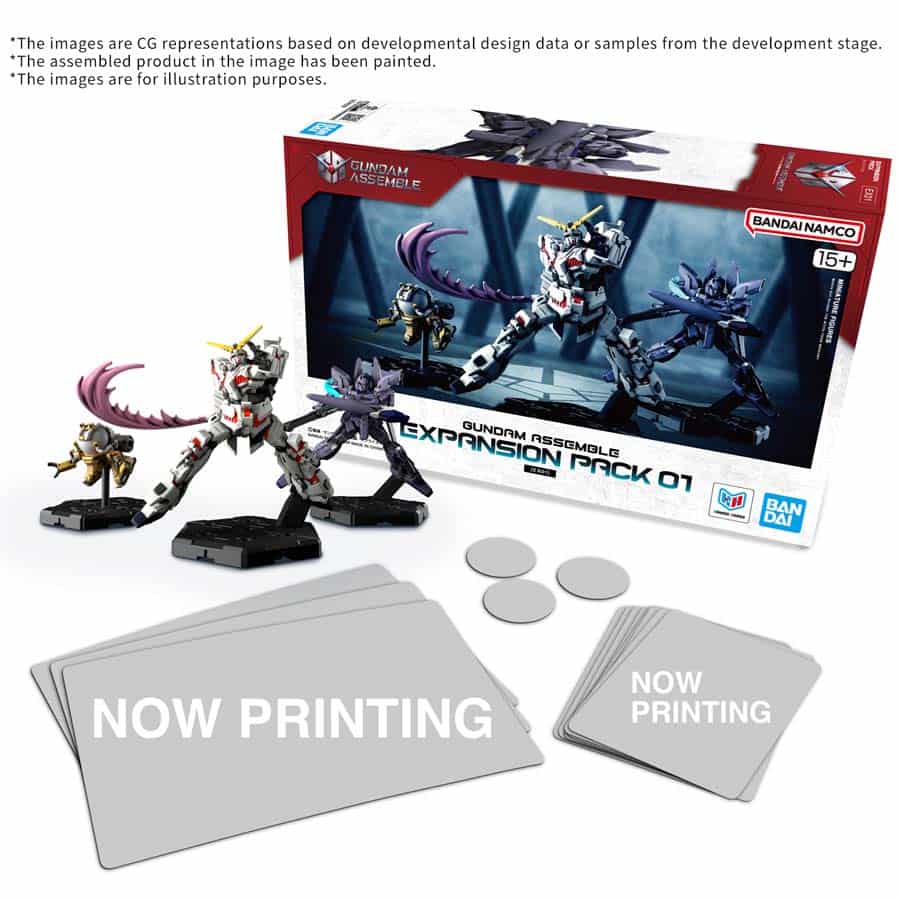 (Preorder Release Date 10/31/26) GUNDAM ASSEMBLE: EXPANSION PACK 01 (EX01) | Gopher Games