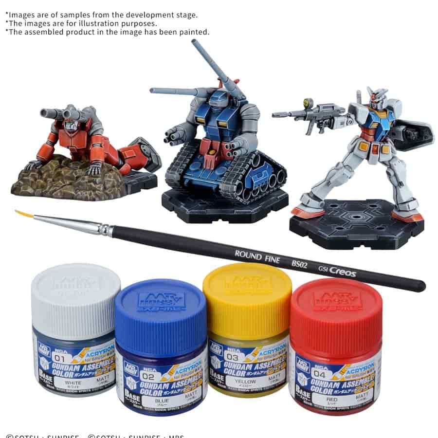 (Preorder Release Date 10/31/26) GUNDAM ASSEMBLE: PAINT PACK 01 (PA01) | Gopher Games