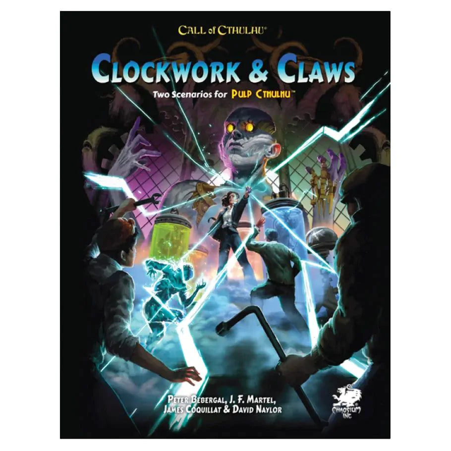 CALL OF CTGHULHU: PULP CTHULHU - CLOCKWORK & CLAWS | Gopher Games
