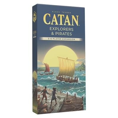 Hover to zoom | Click to enlarge CATAN – Explorers & Pirates 5-6 Player Expansion | Gopher Games