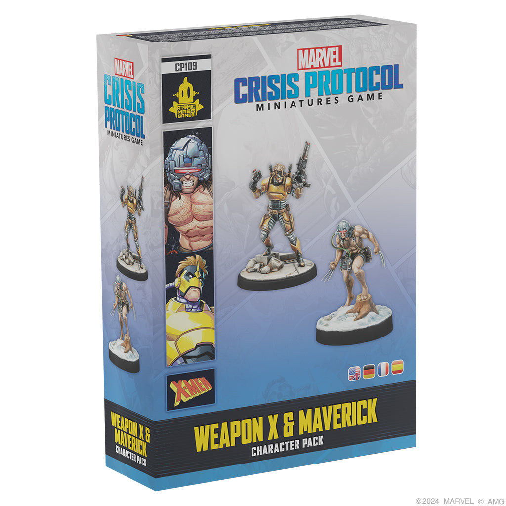 Marvel: Crisis Protocol - Weapon X & Maverick | Gopher Games