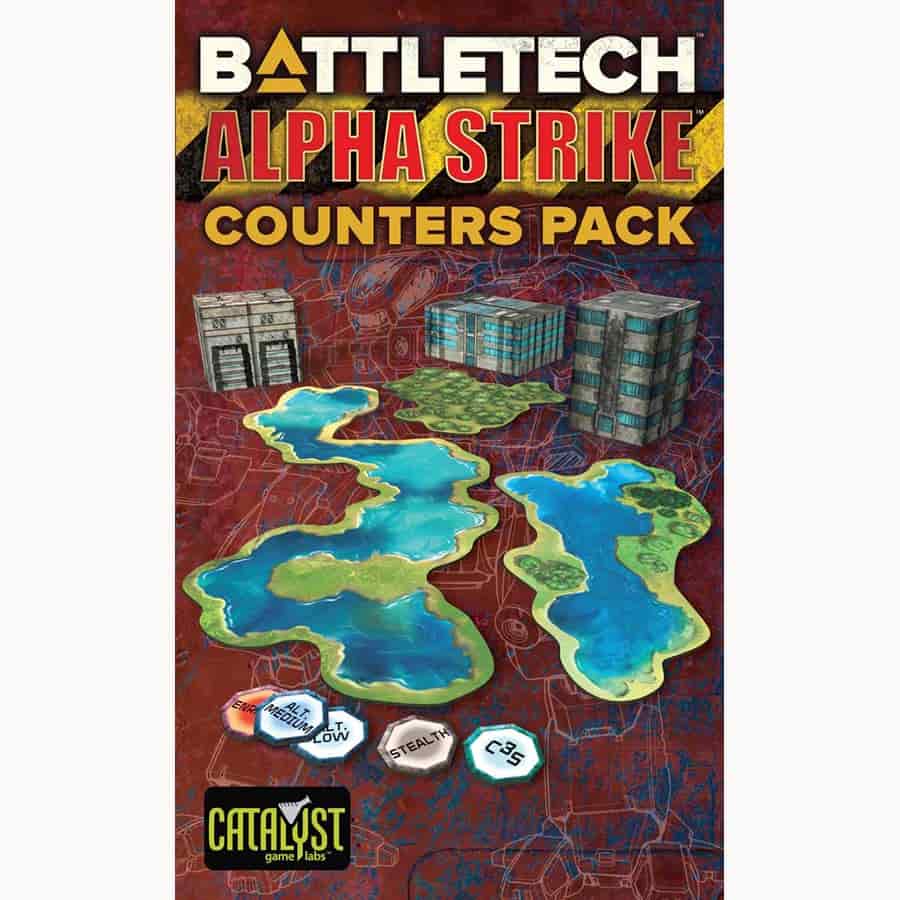 BATTLETECH: COUNTERS PACK ALPHA STRIKE | Gopher Games
