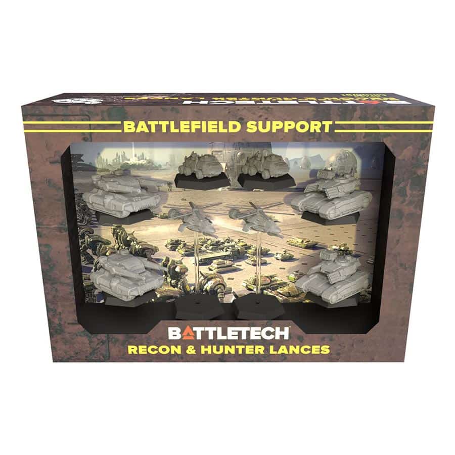 Battletech Battlefield Support Recon & Hunter Lances | Gopher Games