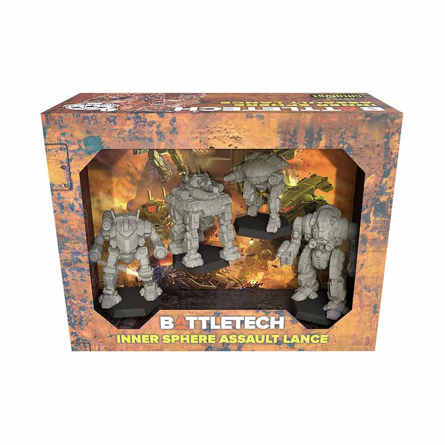 Battletech Inner Sphere Assault Lance | Gopher Games