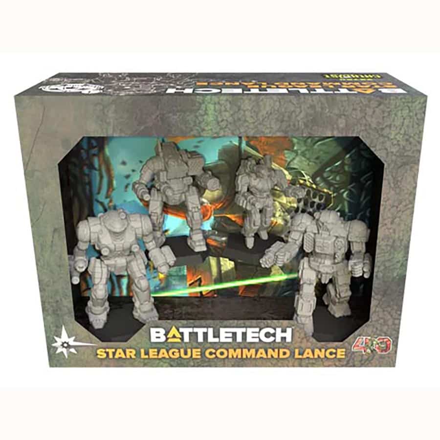 BATTLETECH: STAR LEAGUE COMMAND LANCE | Gopher Games