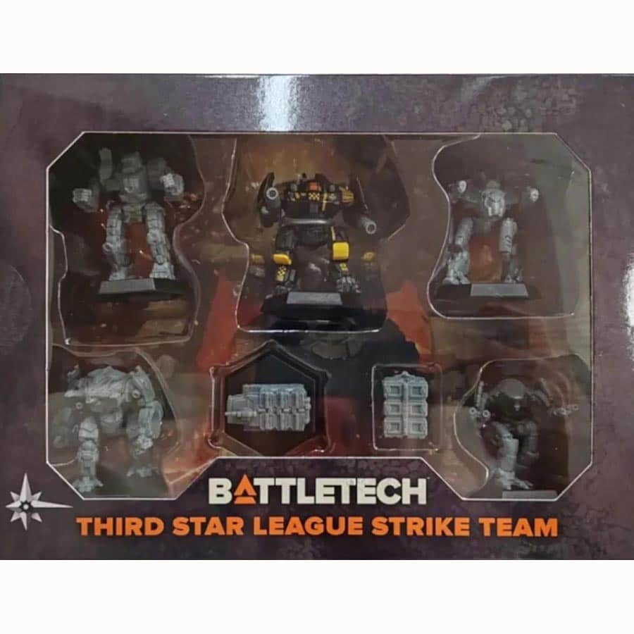 BATTLETECH: THIRD STAR LEAGUE STRIKER TEAM | Gopher Games