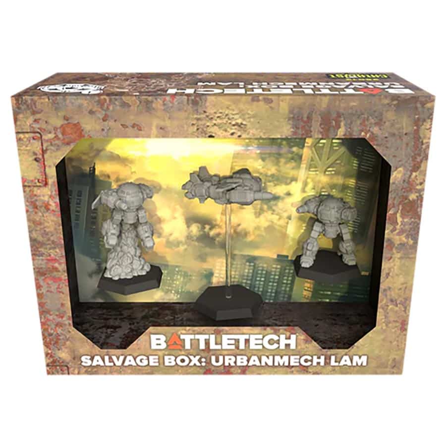 BATTLETECH SALVAGE BOX: URBANMECH LAM | Gopher Games