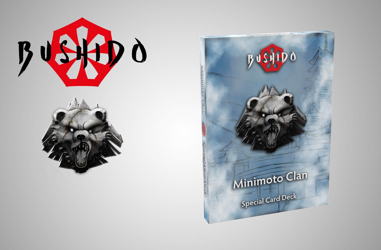 Bushido Faction Card Deck: Minimoto Clan | Gopher Games