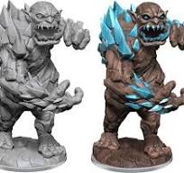 Pathfinder Deep Cuts Unpainted Miniatures: W17 Cavern Troll | Gopher Games