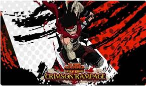 MY HERO ACADEMIA: CRIMSON RAMPAGE PLAYMAT | Gopher Games