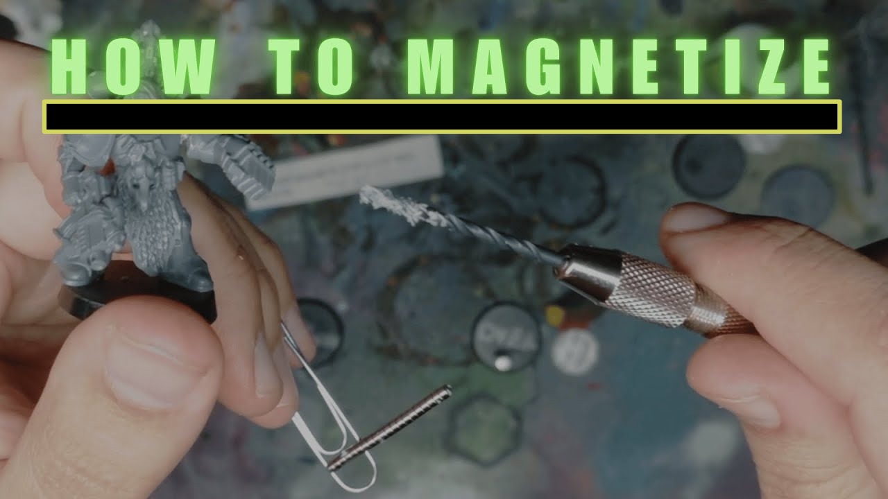 Hobby Class: How To Magnetize Miniatures Jan 10th @1PM | Gopher Games